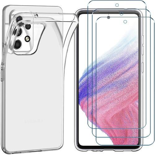 Coque Pour Samsung Galaxy A53 5g Antichoc & Anti Rayures & 3 Pièces... on Productcaster.