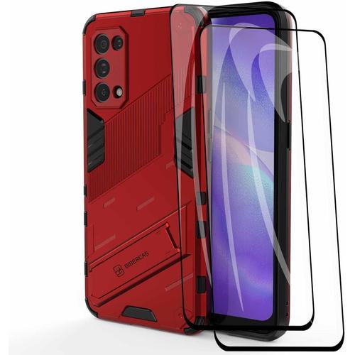 Coque Pour Oppo Find X3 Lite Ave 2 Verre Trempé, Étui Antichoc Tpu/... on Productcaster.