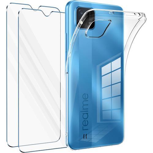 Coque Pour Oppo Realme C11 Avec Verre Trempé Protection Écran 2 Piè... on Productcaster.