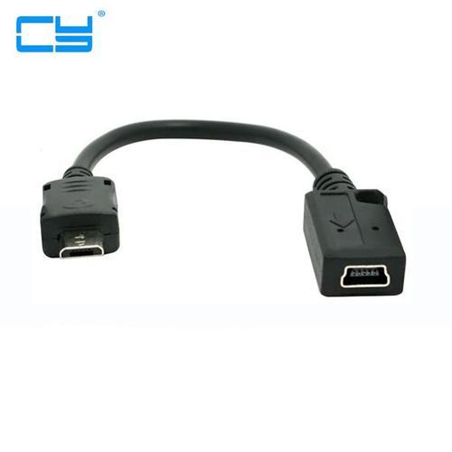 0.2M 20cm Mini USB Femelle vers Micro USB Connecteur Mâle Adaptateu... on Productcaster.