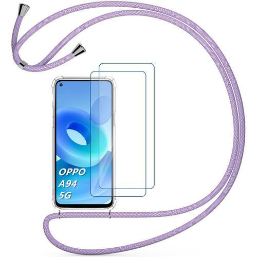 Coque En Corde Pour Oppo A94 5g, Coque De Protection D'écran Transp... on Productcaster.