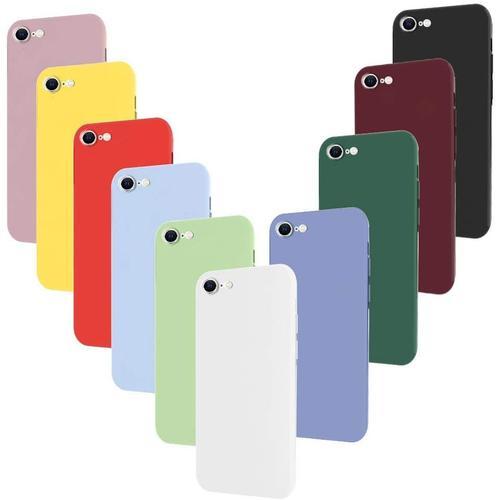 10× Coque Pour Iphone 7 Étui Silicone Ultra Mince Souple Tpu Gel Pr... on Productcaster.