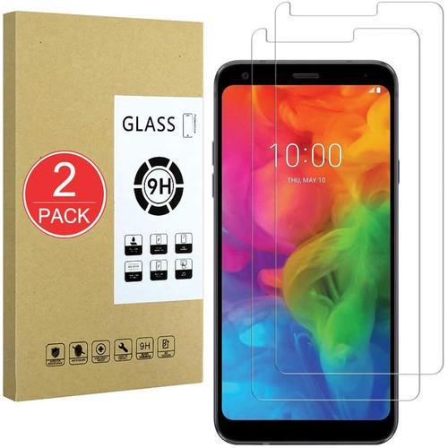 2-Pack Protecteur D'écran Pour Lg Q7,En Verre Trempé 9h,Film De Pro... on Productcaster.