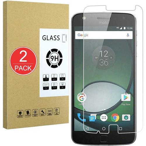 2-Pack Protecteur D'écran Pour Moto Z Play,En Verre Trempé 9h,Film ... on Productcaster.