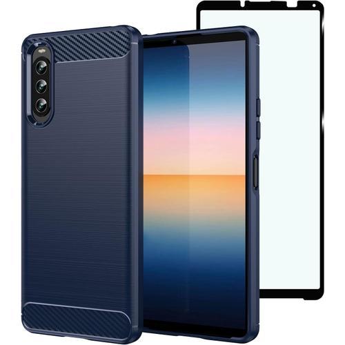 Coque Pour Sony Xperia 10 Iv Avec Protection Écran En Verre Trempé,... on Productcaster.