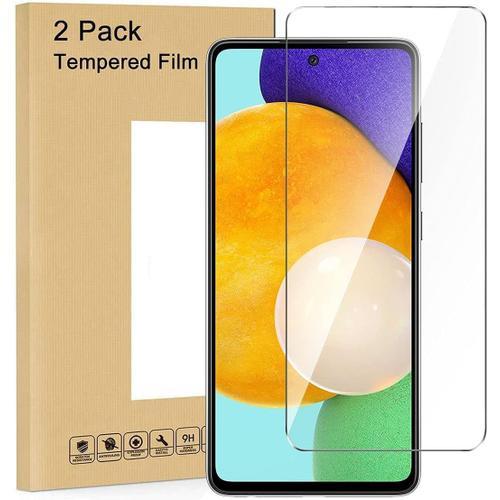 Verre Trempé Pour Samsung Galaxy A52s 5g 2 Pièces Projet De Film De... on Productcaster.