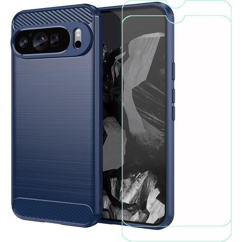 Coque Pour Google Pixel 9 Pro 5g 6.50"" , 2 Pièces Verre Trempé Écr... on Productcaster.