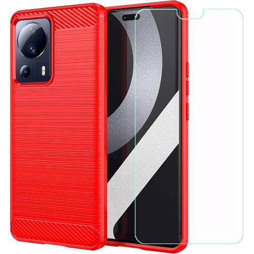 Coque Pour Xiaomi 13 Lite 6.55"" , Verre Trempé Écran + Premium Tpu... on Productcaster.