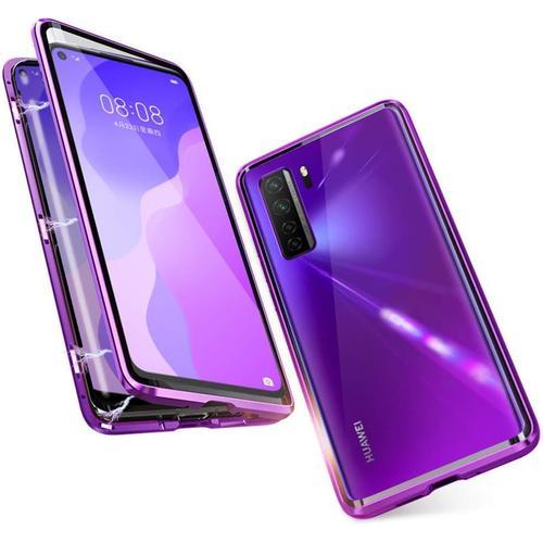 Coque Pour Huawei P40 Lite 5g Adsorption Magnétique Housse Étui Ant... on Productcaster.