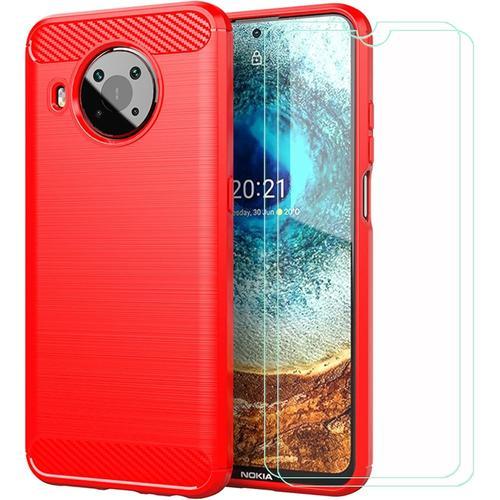 Coque Pour Nokia X10 6.67"" 2 Pièces Verre Trempé Écran & Premium T... on Productcaster.