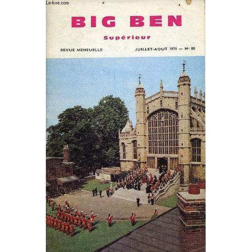 Big Ben Supérieur N°80 Juillet-Août 1971 - Stonehenge - William Iii... on Productcaster.