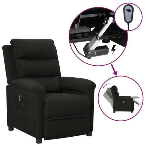 Vidaxl Fauteuil Inclinable Électrique Noir Tissu on Productcaster.