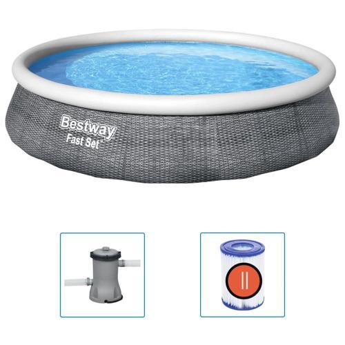 Bestway - Fast Set - Piscine gonflable avec pompe de filtration - 3... on Productcaster.