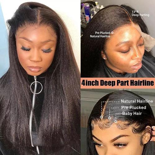 Ombre Highlight 13x6 Lace Front Wigs Human Hair Msgem 30 Pouces Bod... on Productcaster.