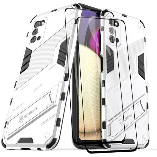 Coque Pour Samsung Galaxy A03s & 2 Verre Trempé, Étui 360°Antichoc ... on Productcaster.