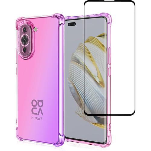 Coque Pour Huawei Nova 10 Avec Protecteur D'écran, Nova 10 Coque Tr... on Productcaster.