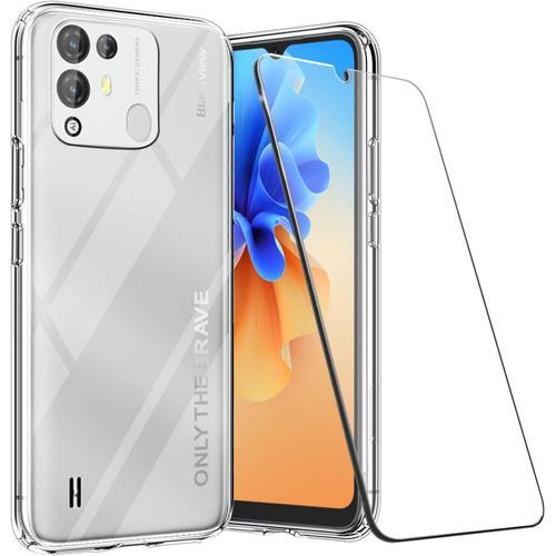 Coque Pour Blackview A55 Pro Coque Avec 1 Pcs Verre Trempé Pour Bla... on Productcaster.