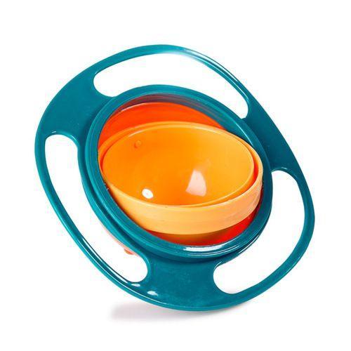 Vert - Bol Gyroscopique Pour Apprendre À Bébé À Manger,Design Prati... on Productcaster.