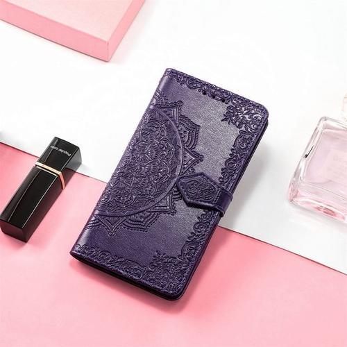 Étui Portefeuille En Cuir Pu De Luxe 3d Datura Pour Sony Xperia 10 ... on Productcaster.