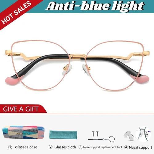 Lunettes De Lecture Anti-Lumière Bleue Pour Femmes,Monture Optique ... on Productcaster.