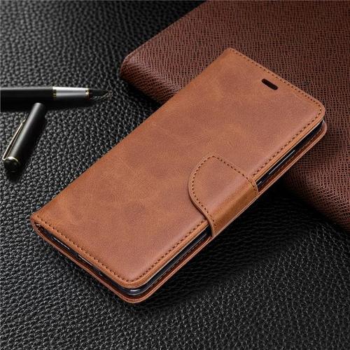 Coque À Rabat En Cuir Pour Xiaomi Étui Portefeuille Pour Redmi 6 6a... on Productcaster.