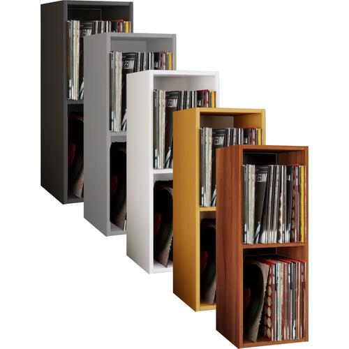 Vcm Bois Disques Vinyles Lp Stand Étagère D'archivage Support De Ra... on Productcaster.