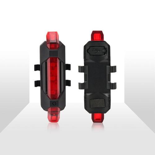 Lumières De Bicyclette Vélo Led Rechargeable Par Usb Arrière Lumièr... on Productcaster.