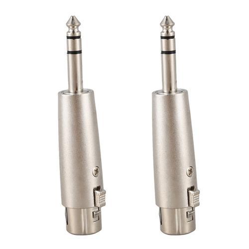 Adaptateur XLR vers JACK femelle 6.3mm, câble de raccordement pour ... on Productcaster.