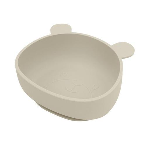 Bol Beige - Filles'alimentation À Ventouse En Silicone Pour Bébé, P... on Productcaster.