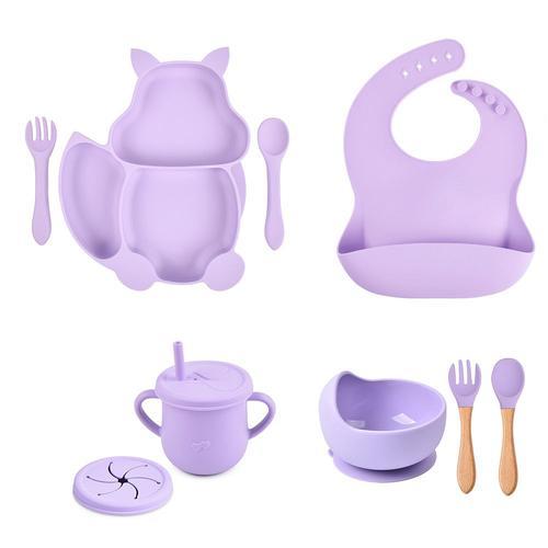 Vaisselle En Silicone Antidérapante Pour Enfants, Vaisselle, Assiet... on Productcaster.