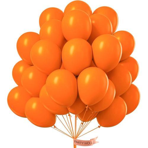 Ballons Orange, 50 Pièces Ballons De 12 Pouces Orange, Ballons Oran... on Productcaster.