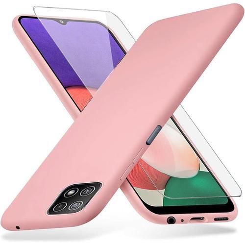 Pour La Coque Samsung Galaxy A22 5g Et La Protection D'écran Trempé... on Productcaster.