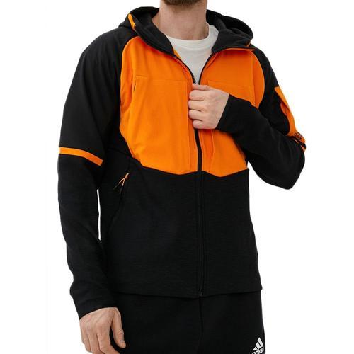 Sweat Noir/Orange Homme Adidas D4gmdy on Productcaster.