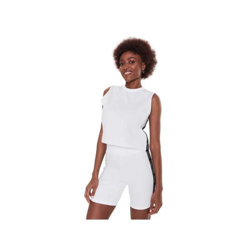 Débardeur Calvin Klein Milano Femme Blanc on Productcaster.