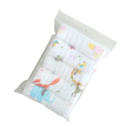 Lot De 5 Lingettes En Mousseline De Coton Pour Bébé, 6 Couches, Pou... on Productcaster.