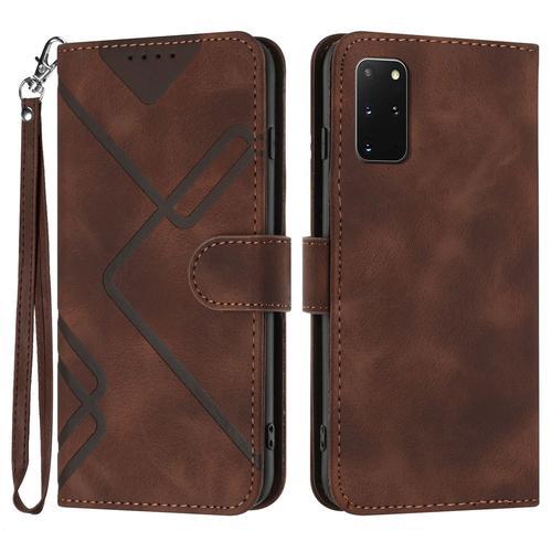 Coque Pour Samsung Galaxy S20 Plus,Etui En Cuir Pu Portefeuille Mag... on Productcaster.