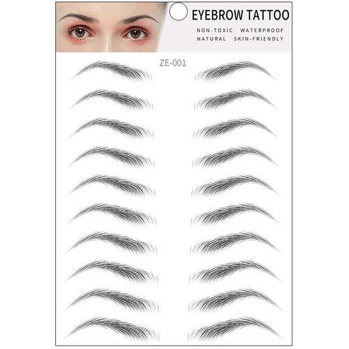 Autocollant De Tatouage De Sourcils 4d Ressemblant À Des Cheveux, L... on Productcaster.