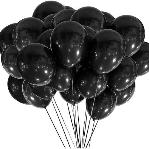 Ballons Noir - 100 Pièces 30 Cm / 12 Pouces Ballon En Latex Premium... on Productcaster.