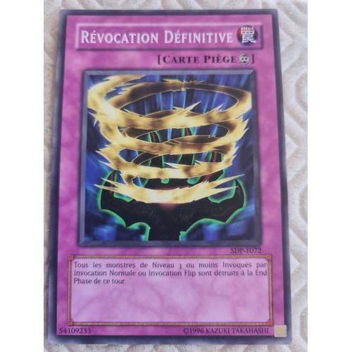 Yu-Gi-Oh! - Révocation Définitive on Productcaster.