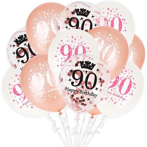 Goldrock Lot De 90 Ballons Pour Décoration D'Anniversaire, 90 Ballo... on Productcaster.