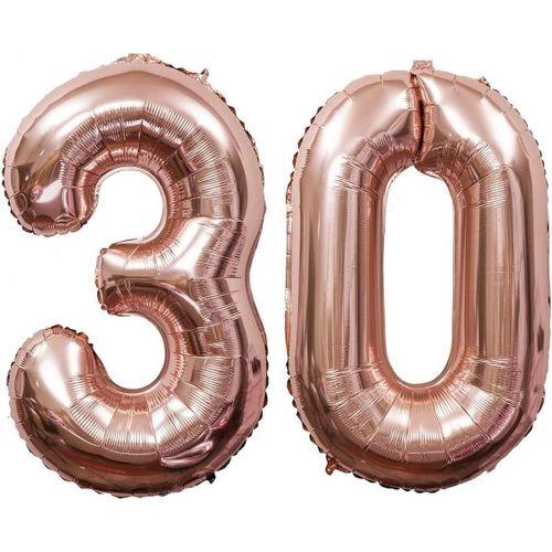 30 Ans Décoration Anniversaire, Fête Ballons 30 Ans Ballons Chiffre... on Productcaster.