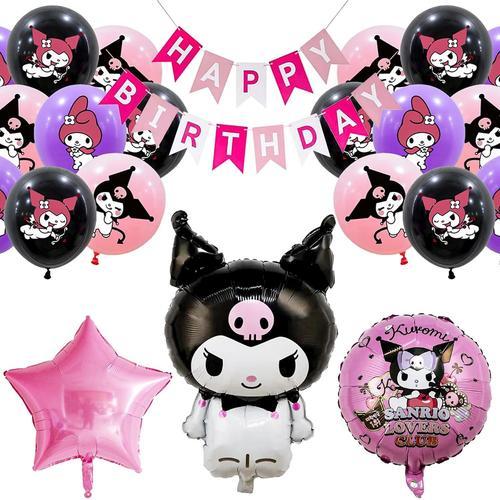 Kuromi - Lot De 15 Ballons Kuromi - Décoration De Fête D'Anniversai... on Productcaster.