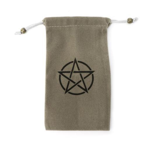 Sac De Rangement De Tarot Pentagramme En Velours, Sac De Rangement ... on Productcaster.