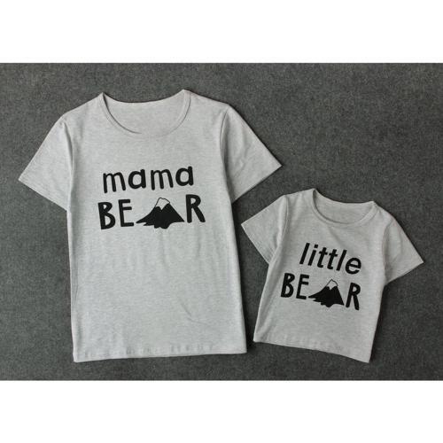 T Shirt D'été Pour Mère Et Fils, Vêtements Assortis Pour Famille, L... on Productcaster.