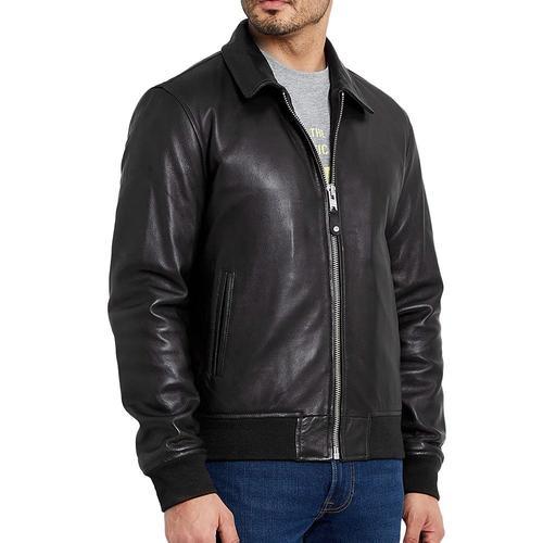 Blouson Cuir Noir Homme Schott Mens Leather Pilot on Productcaster.