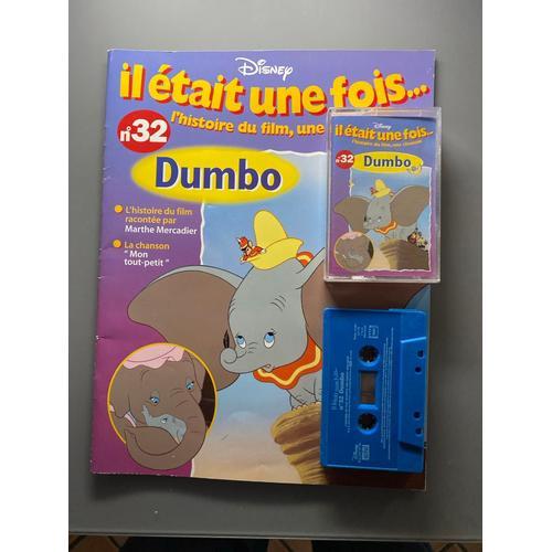 Disney Il Était Une Fois Dumbo N 32 Livre + Cassette Audio on Productcaster.