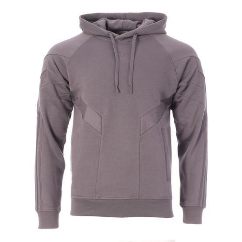 Sweat À Capuche Gris Homme Adidas Overl on Productcaster.