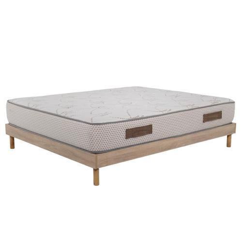 Ensemble Matelas Mousse Cosmos White - 160x200cm - Accueil Mémoire ... on Productcaster.