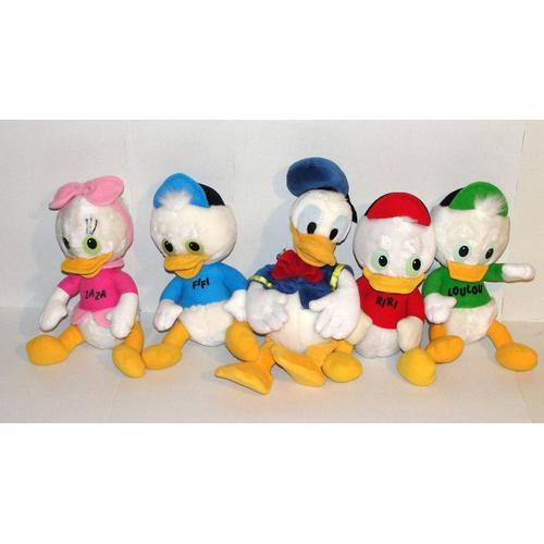 Riri Fifi Loulou Zaza Les Neveux De Picsou Et Donald Doudou Peluche... on Productcaster.