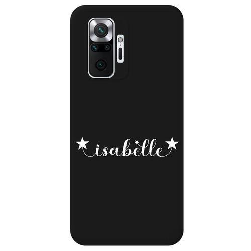 Coque Noire Redmi Note 10 Pro Avec Votre Prenom Police 14 Etoile on Productcaster.